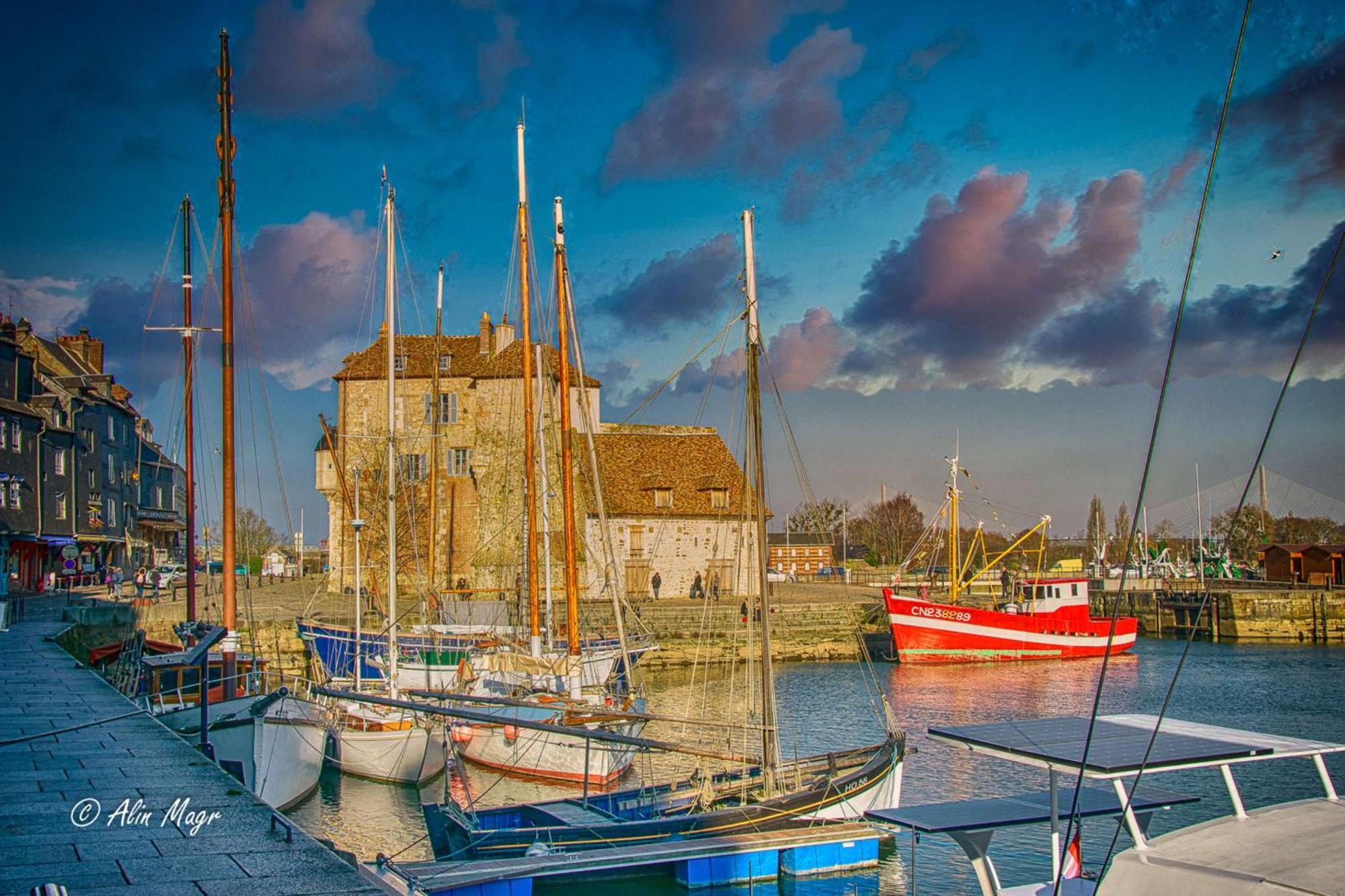 Vue Baie De Seine - Parking - Pont De Normandie Honfleur Exterior foto